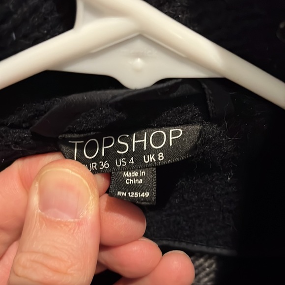 Topshop pea coat - Picture 3 of 4